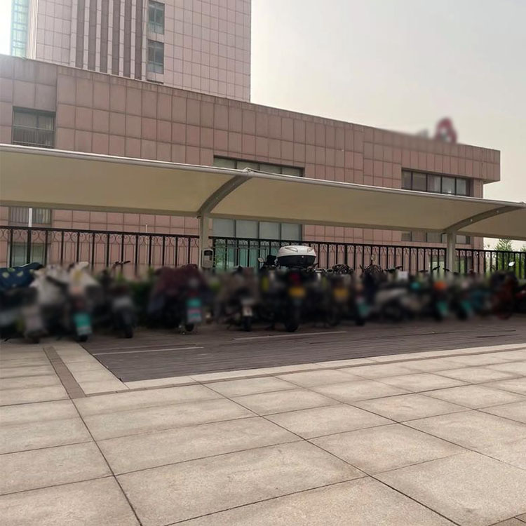 金华膜结构电动车棚