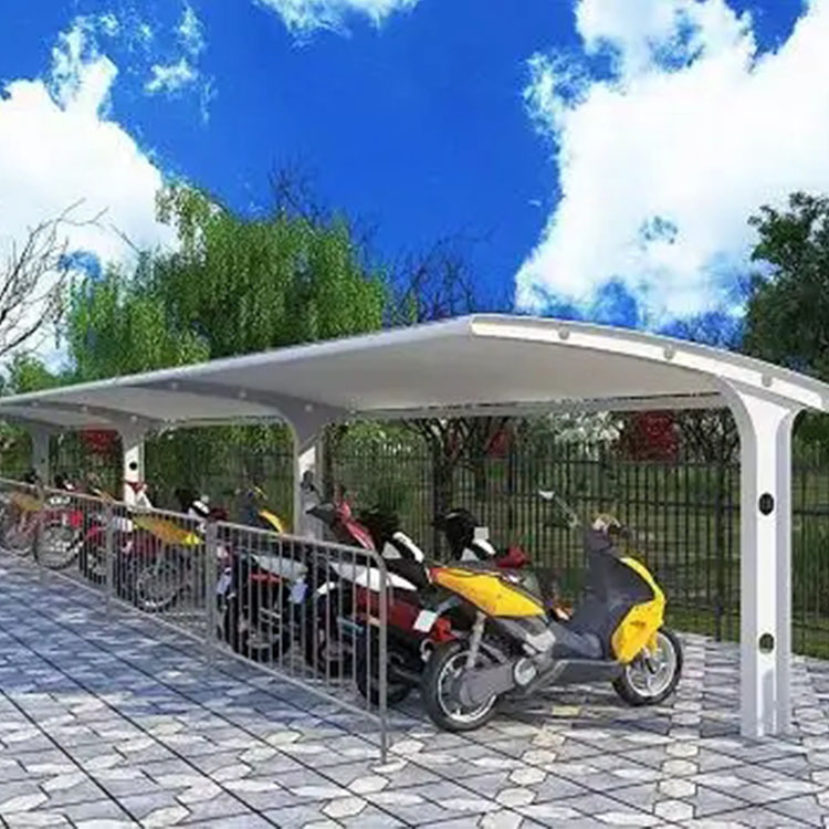 金华膜结构电动车棚